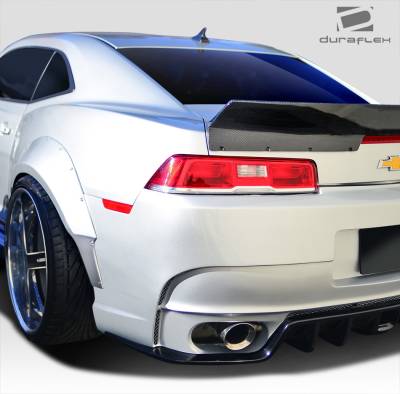 Duraflex - Chevrolet Camaro Duraflex Wide Body GT Concept Rear Fender Flares - 2 Piece - 109800 - Image 3