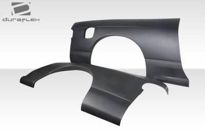 Duraflex - Nissan 240SX Duraflex G-PR Rear Fender Flares - 2 Piece - 109984 - Image 7