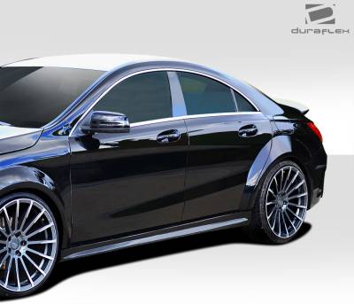 Duraflex - Mercedes-Benz CLA Duraflex Black Series Look Wide Body Side Skirt Rocker Panels -2 Piece - 112012 - Image 2