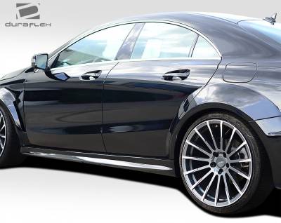 Duraflex - Mercedes-Benz CLA Duraflex Black Series Look Wide Body Side Skirt Rocker Panels -2 Piece - 112012 - Image 3