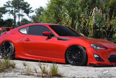 Duraflex - Subaru BRZ Duraflex Modellista Look Side Skirt Rocker Panels - 2 Piece - 112204 - Image 2