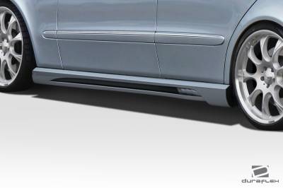 Duraflex - Mercedes E Class W-1 Duraflex Side Skirts Body Kit 112235 - Image 2