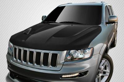 Jeep Grand Cherokee Carbon Creations SRT8 Look Hood - 1 Piece - 112331