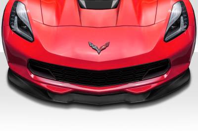 Duraflex - Chevrolet Corvette Duraflex Apex Front Splitter - 1 Piece - 112367 - Image 1