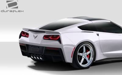 Duraflex - Chevrolet Corvette Duraflex Gran Veloce Rear Diffuser- 1 Piece - 112426 - Image 2