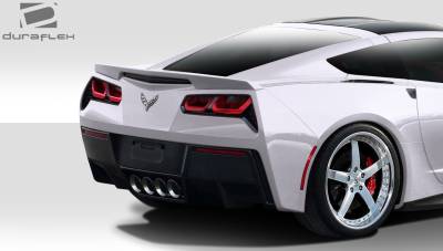 Duraflex - Chevrolet Corvette GT Concept Duraflex Rear Bumper Lip Body Kit 112436 - Image 2