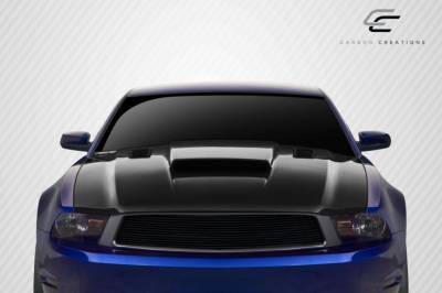 Carbon Creations - Ford Mustang Carbon Creations CV-X Version 3 Hood - 1 Piece - 112477 - Image 2