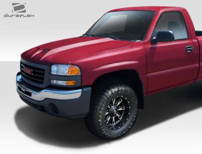 Duraflex - GMC Sierra Ram Air Duraflex Body Kit- Hood 112728 - Image 2