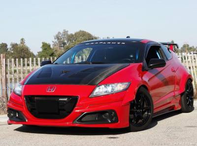 Carbon Creations - Honda CR-Z AM-S DriTech Carbon Fiber Body Kit- Hood 112944 - Image 3