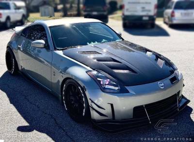 Carbon Creations - Nissan 350Z AM-S Dritech Carbon Fiber Creations Body Kit- Hood 112955 - Image 7