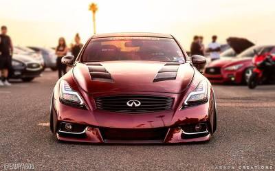 Carbon Creations - Infiniti G Coupe 2DR AM-S DriTech Carbon Fiber Body Kit- Hood 112966 - Image 2