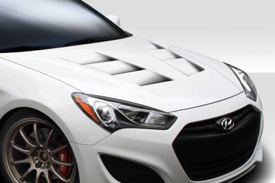 Duraflex - Fits Hyundai Genesis TS-1 Duraflex Body Kit- Hood 113350 - Image 2