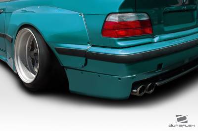 Duraflex - BMW 3 Series Circuit Duraflex Rear Bumper Lip Body Kit 113445 - Image 2