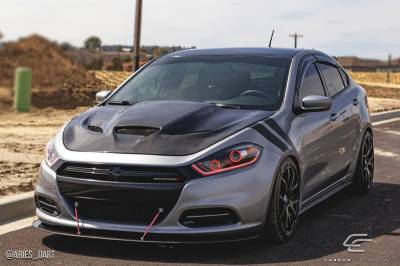 Carbon Creations - Dodge Dart Hellcat Look Carbon Fiber Creations Body Kit- Hood!!! 113648 - Image 4