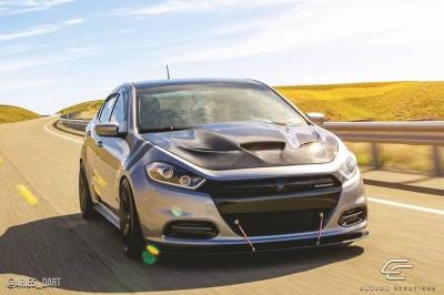 Carbon Creations - Dodge Dart Hellcat Look Carbon Fiber Creations Body Kit- Hood!!! 113648 - Image 6