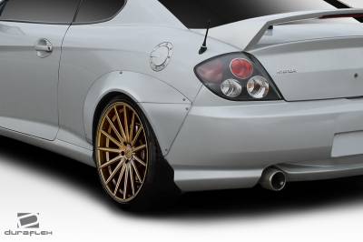 Duraflex - Fits Hyundai Tiburon MSR Duraflex Rear Fender Flares 113698 - Image 2