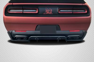 Dodge Challenger Circuit Carbon Fiber Rear Bumper Lip Body Kit!!! 113898