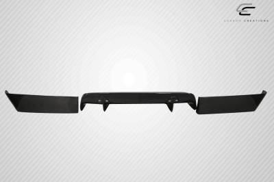 Carbon Creations - Dodge Challenger Circuit Carbon Fiber Rear Bumper Diffuser 113982 - Image 2