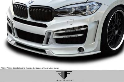 Aero Function - BMW X6 AF-1 Aero Function Front Bumper Lip Body Kit 114153 - Image 2