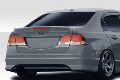 Duraflex - Honda Civic 4dr Modern Duraflex Body Kit-Wing/Spoiler 114279 - Image 2