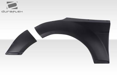 Duraflex - Hyundai Veloster Envision Duraflex Front Fender Flares 114305 - Image 4