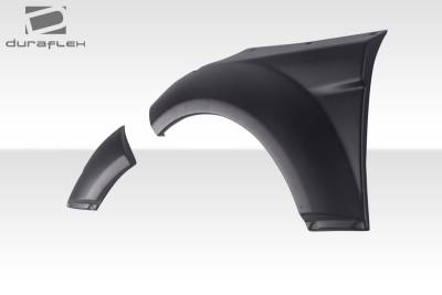 Duraflex - Hyundai Veloster Envision Duraflex Front Fender Flares 114305 - Image 5