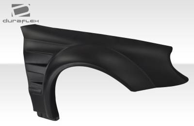 Duraflex - Mercedes-Benz CLK Duraflex Duraflex Black Series Look Wide Body Front Fenders - 2 Piece - 109665 - Image 5