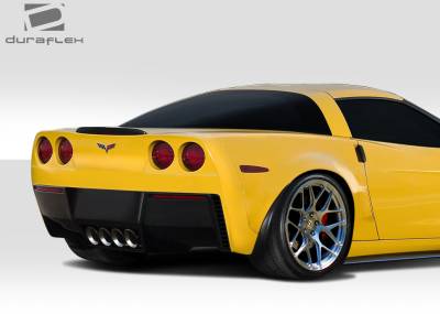 Duraflex - Chevrolet Corvette Duraflex Stingray Z Rear Bumper Cover - 1 Piece - 109690 - Image 3