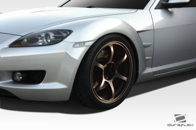 Duraflex - Mazda RX-8 Duraflex M-Speed Front Fenders - 2 Piece - 109723 - Image 2