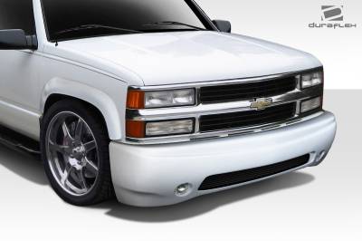 Duraflex - Chevrolet Suburban Duraflex Denali Look Front Bumper Cover - 1 Piece - 112047 - Image 2