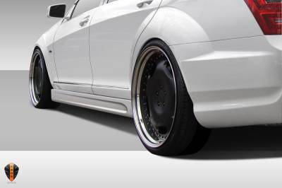 Duraflex - Mercedes S Class Eros Version 3 Duraflex Side Skirts Body Kit 112070 - Image 2