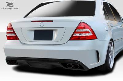 Duraflex - Mercedes C Class Black Series Look Duraflex Rear Body Kit Bumper 112192 - Image 2