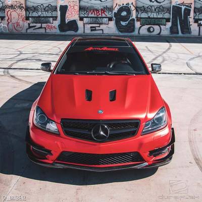 Duraflex - Mercedes C Class Black Series Look Duraflex Body Kit- Hood 112200 - Image 2