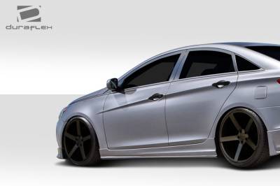 Duraflex - Hyundai Sonata Duraflex Racer Side Skirt Rocker Panels - 2 Piece - 112242 - Image 2