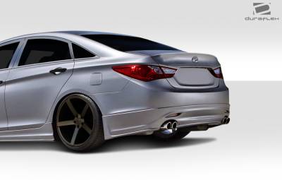 Duraflex - Hyundai Sonata Duraflex Racer Rear Lip Under Air Dam Spoiler - 1 Piece - 112243 - Image 2