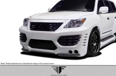 Aero Function - Lexus LX570 AF-1 Aero Function (GFK) Front Wide Body Kit Bumper 112290 - Image 2