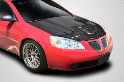 Carbon Creations - Pontiac G6 Carbon Creations Stingray Z Hood- 1 Piece - 112423 - Image 2