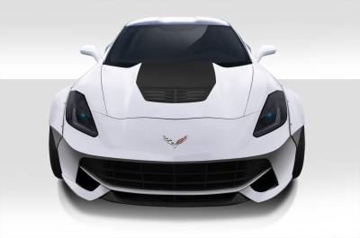 Duraflex - Chevrolet Corvette Duraflex Gran Veloce Body Kit - 4 Piece - 112497 - Image 4