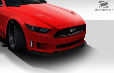 Duraflex - Ford Mustang Duraflex Grid Front Bumper Cover - 1 Piece - 112563 - Image 2