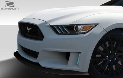 Duraflex - Ford Mustang Duraflex Grid Front Bumper Cover - 1 Piece - 112563 - Image 3