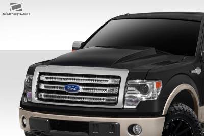 Duraflex - Ford F150 Cowl Duraflex Body Kit- Hood 112574 - Image 2