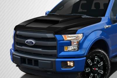 Ford F150 Grid Carbon Fiber Creations Body Kit- Hood 112584