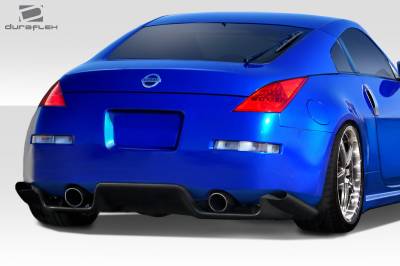 Duraflex - Nissan 350Z TS-1 Duraflex Rear Bumper Lip Body Kit 112782 - Image 3