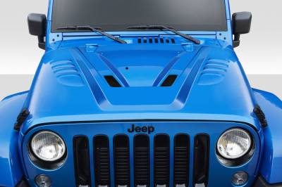 Duraflex - Jeep Wrangler ABR Duraflex Body Kit- Hood 112796 - Image 1