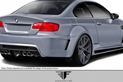 Aero Function - BMW M3 2DR AF-5 Aero Function Wide Rear Fender Flares 112894 - Image 2