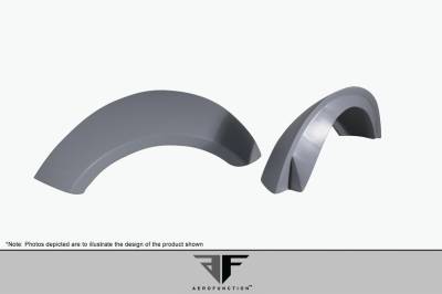 Aero Function - BMW M3 2DR AF-5 Aero Function Wide Rear Fender Flares 112894 - Image 3