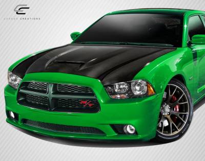 Carbon Creations - Dodge Charger SRT2 DriTech Carbon Fiber Body Kit- Hood 112928 - Image 2