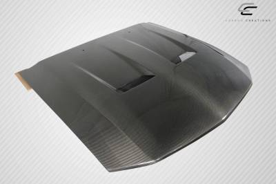 Carbon Creations - Ford Mustang CVX DriTech Carbon Fiber Body Kit- Hood 112934 - Image 4