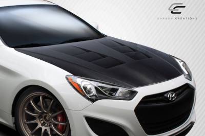 Carbon Creations - Hyundai Genesis TS-1 DriTech Carbon Fiber Body Kit- Hood 112950 - Image 2