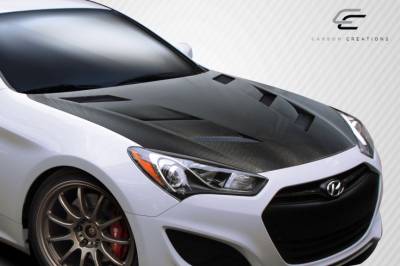 Carbon Creations - Hyundai Genesis AM-S DriTech Carbon Fiber Body Kit- Hood 112951 - Image 2